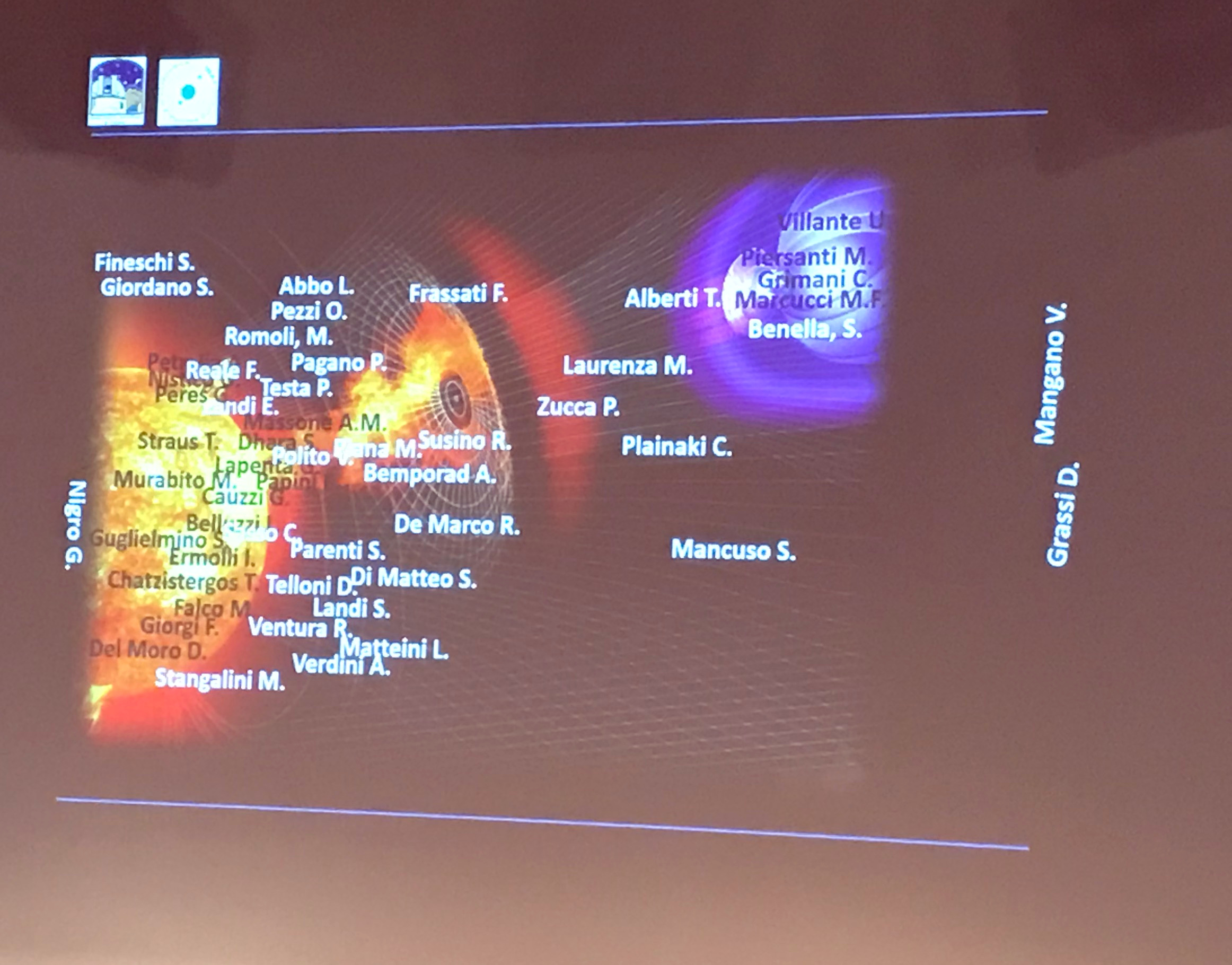 Who is who in the Heliosphere